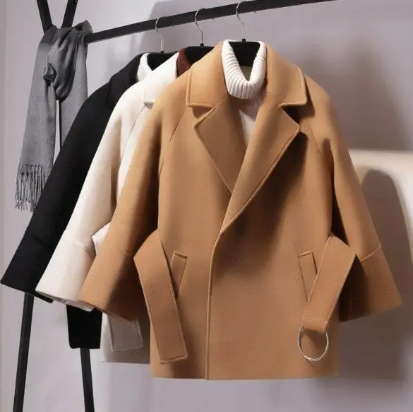 Women's Autumn Winter Hairy Warm Short Thicken Coat Jacket Slim Outwear Coats | Женская одежда