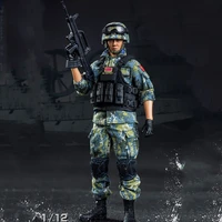 pla fs73035 112 male soldier model army soul series chinese army marine corps with vest hat glasses action figure doll toy