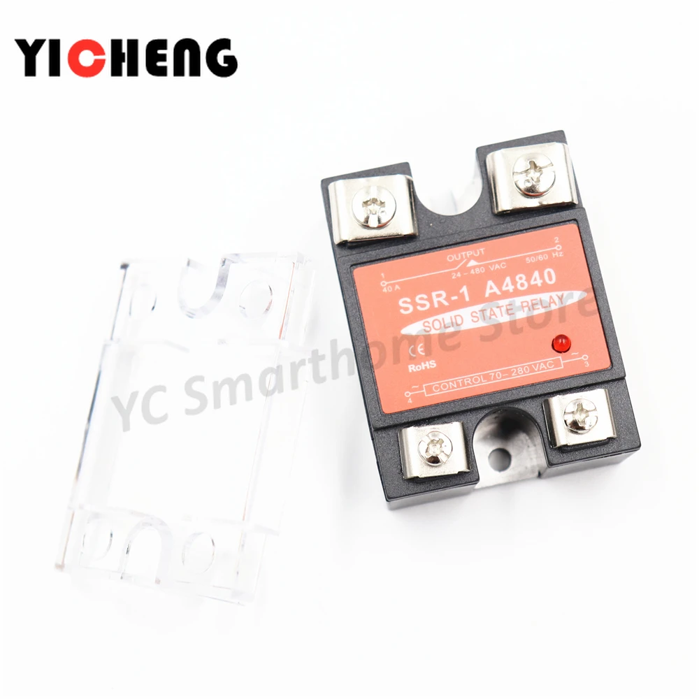 Реле напряжения переменного тока Однофазное твердотельные реле прозрачная