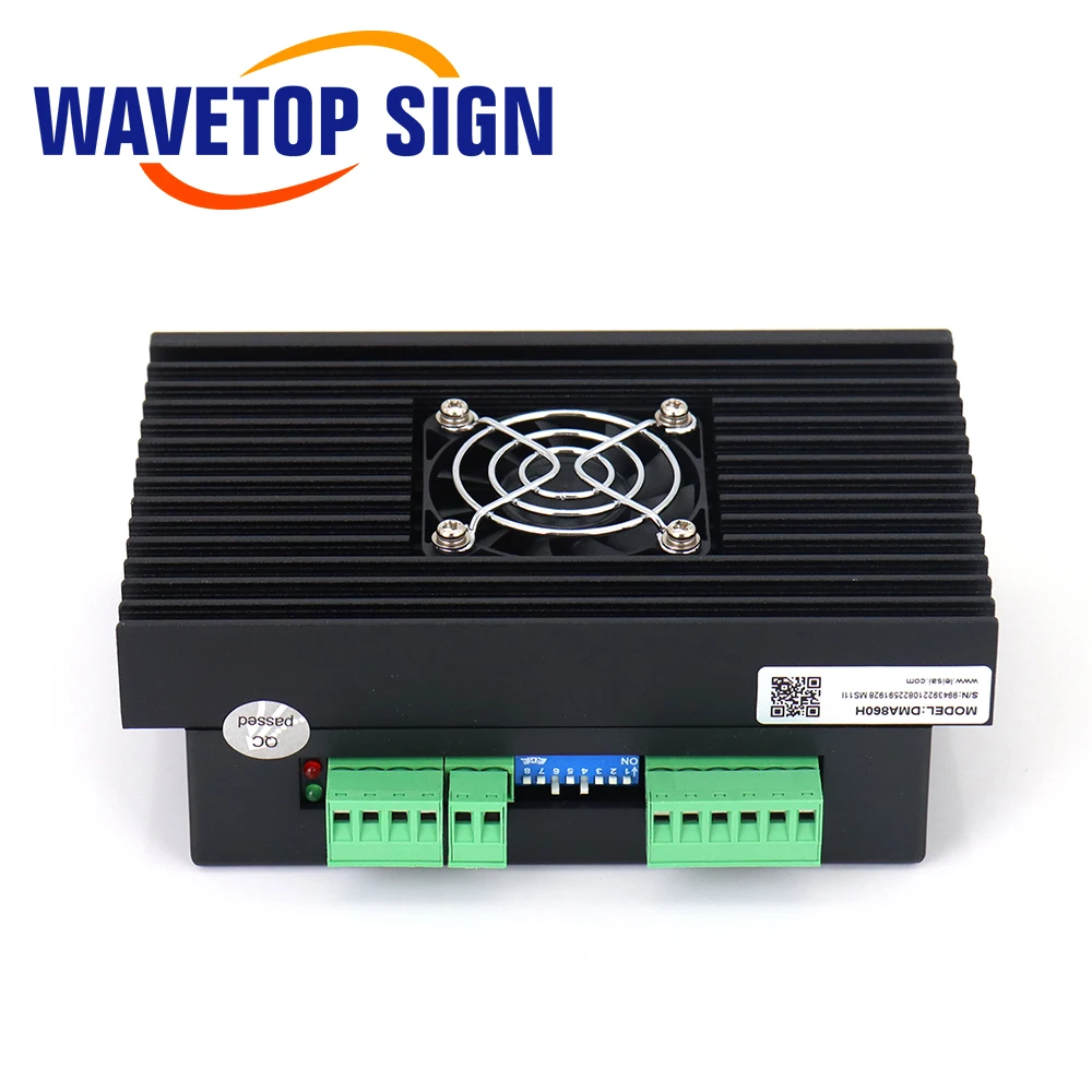 WaveTopSign LeadShine шаговый мотор драйвер DM860 DMA860H 2 Фаза 18 80VAC 4 7.2A для Co2 Лазерная
