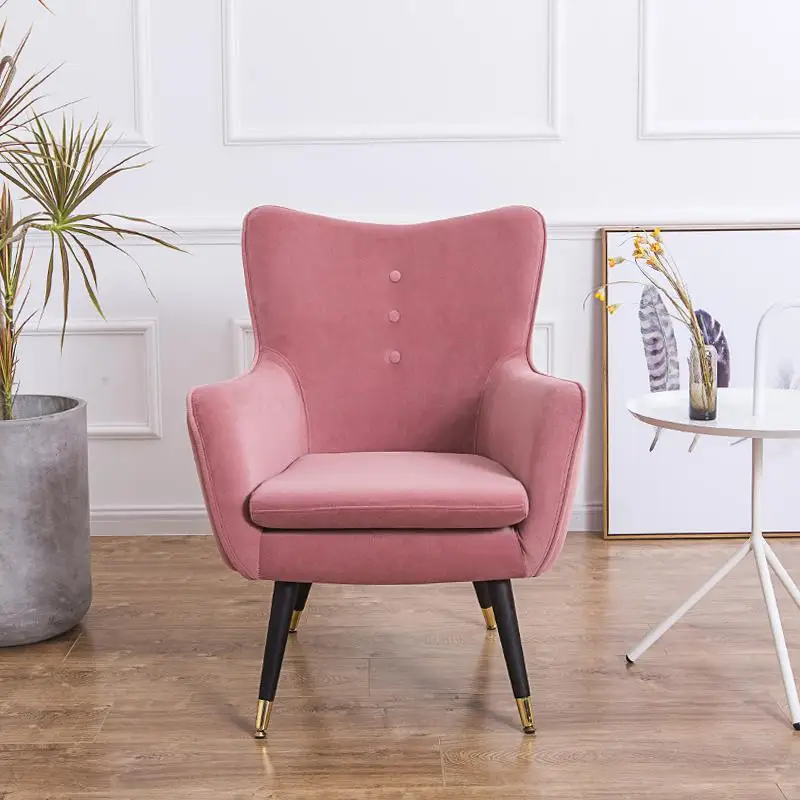 Американский одноместный диван с высокой спинкой простой тигровый стул для