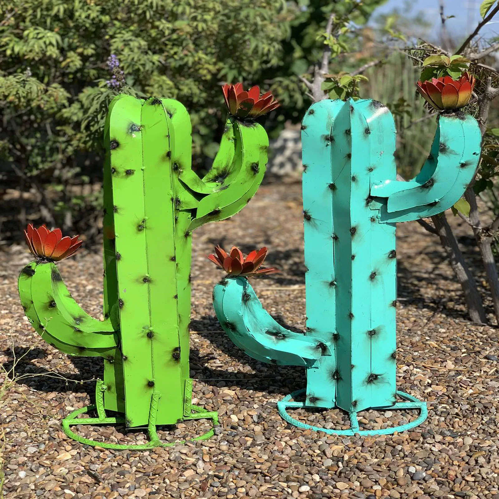 

40 см с металлическими заклепками; Туфли-лодочки с рисунком кактуса Скульптура пустыни гвардии произведения искусства украшения сада уличн...