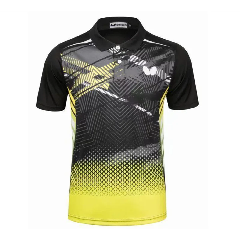 

Newest Table Tennis Short Clothing Men‘s/Women‘s Suit Short-sleeved Competition Training Clothing Quick-dry