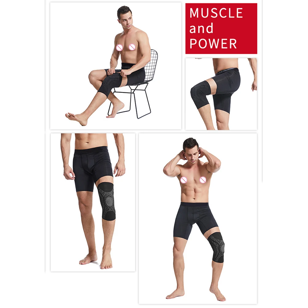 

Motorcycle Basketball Running Women Men Knee Protector Sports Knee Pads Support Compression Knee Sleeve Support Kneepads