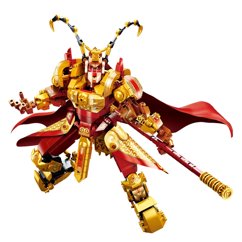 

sluban 615Pcs Super Heroes Ninja city Monkey King Building Block Figures Toys For Children Kids Toys Christmas birthday Gifts