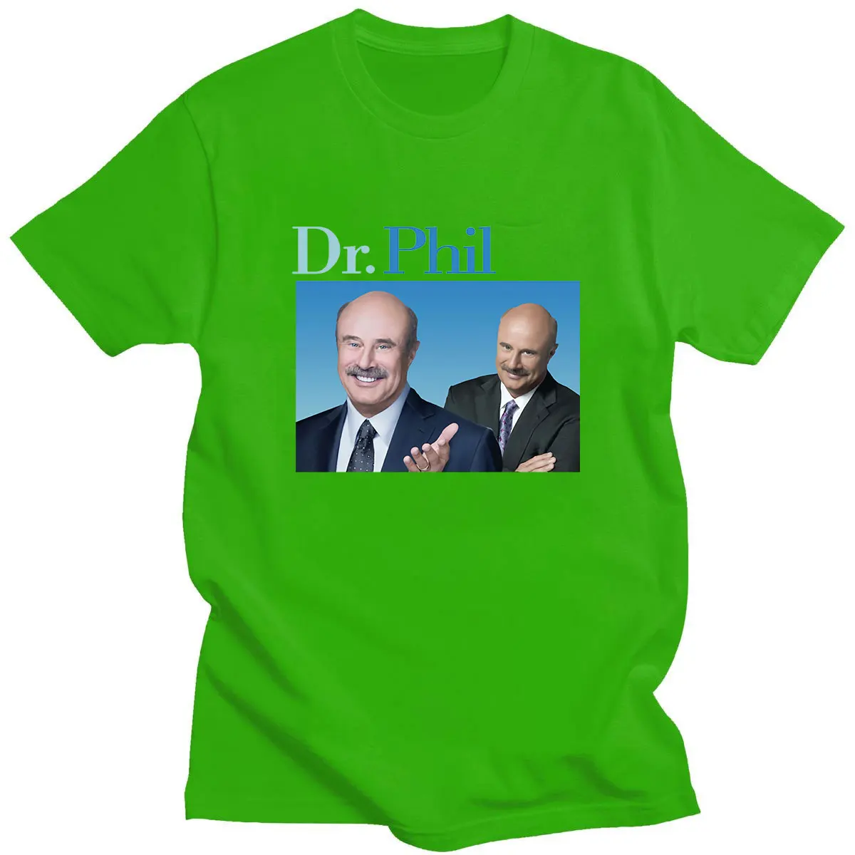 

New Style Dr Phil Hip-pop Clothing O- Neck Streetwears Fashion T-shirts Harajuku Casual Couple Short Tees Daily Comfortable Tops