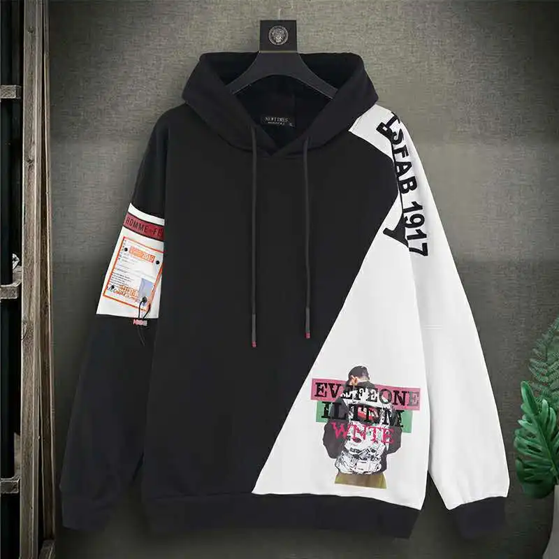 

Autumn and Winter New Long-sleeved Sweater Tide Brand Young Men's Shirt Hip-hop Fashion Wild Bottoming Korean Version