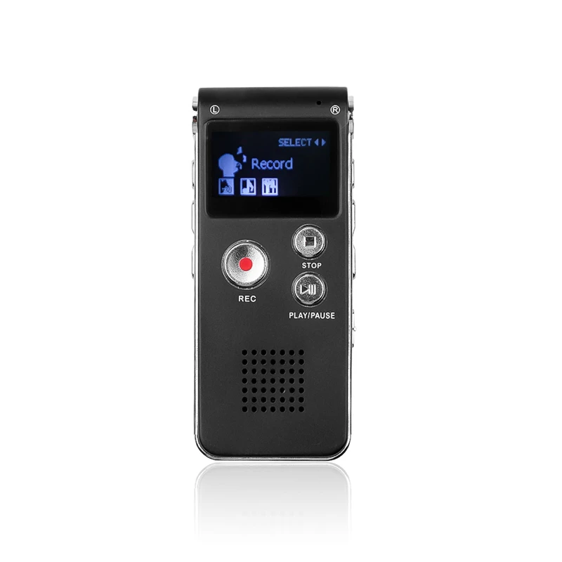 3D стерео MP3 плеер мини USB флэш-накопитель диск 8 ГБ Цифровой аудио диктофон 650Hr
