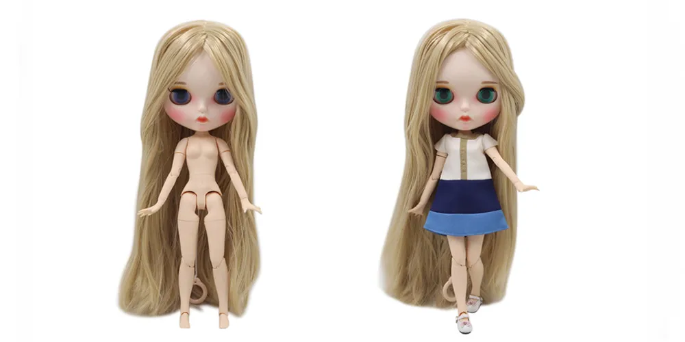 ICY factory blyth кукла Обнаженная соединение тела с ручным набором A& B новая матовая Лицевая панель белая кожа модные куклы подарок Специальное предложение