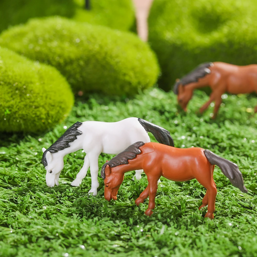 Смола ремесла бонсай микро пейзаж домашние украшения Имитация животных модель