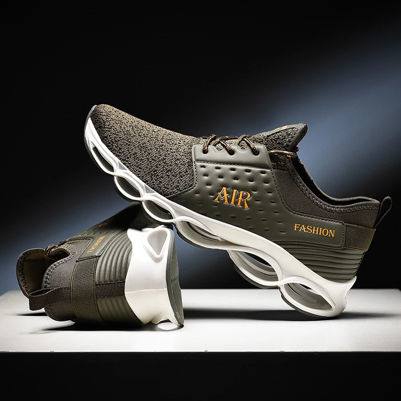 

Blade Casual Shoes for men Fashion Mesh Light Breathable Sport Running Jogging Shoes Zapatos De Hombre Man Sneakers Plus Size