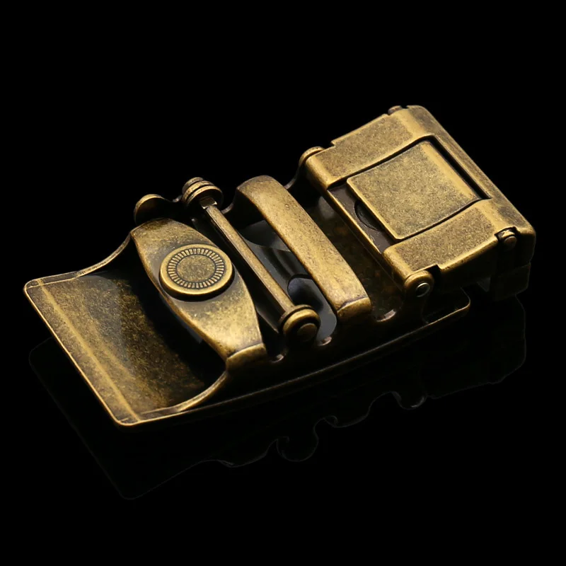 Модные мужские металлические ремни пряжки из цинкового сплава автоматическая