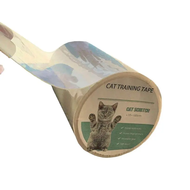 

Pet Sofa Clear Sticker Cat Scratch Protector Furniture Guard Anti-Scratch Prevention Adhesive Tape Roll For KittenPet Products