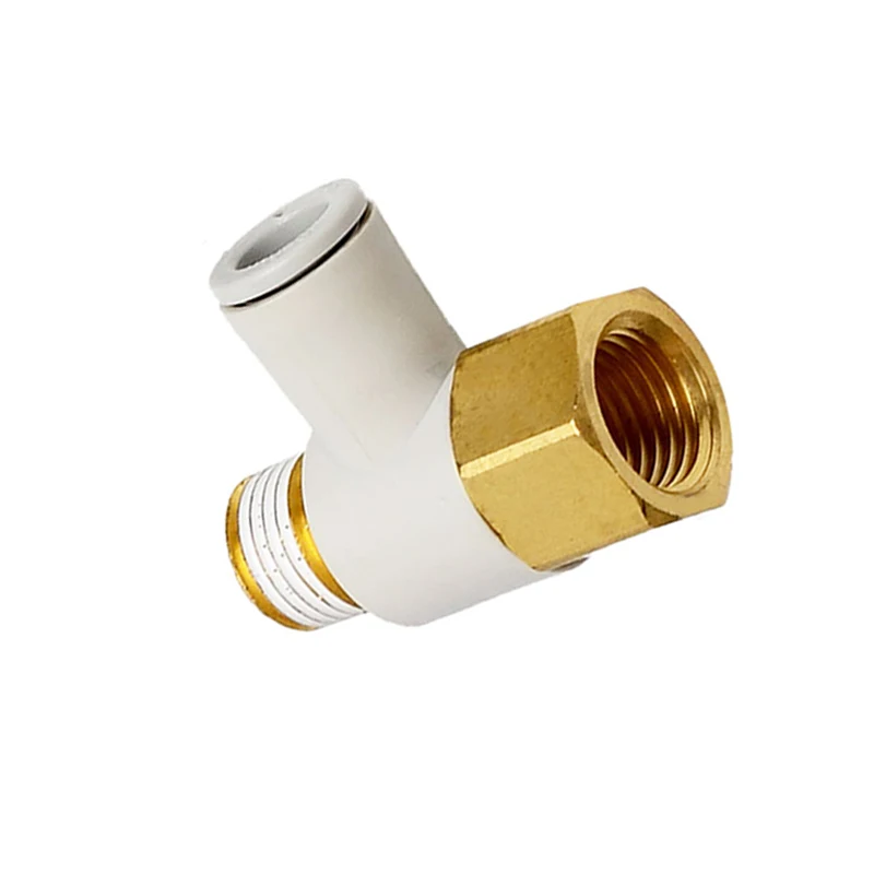 

Applicable Tubing: Metric Size, Connection Thread: M, R,Universal Female Elbow KQ2VF10-02AS