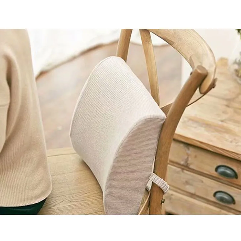 Медленная губка с эффектом памяти для спины чистый цвет минималистичный стиль