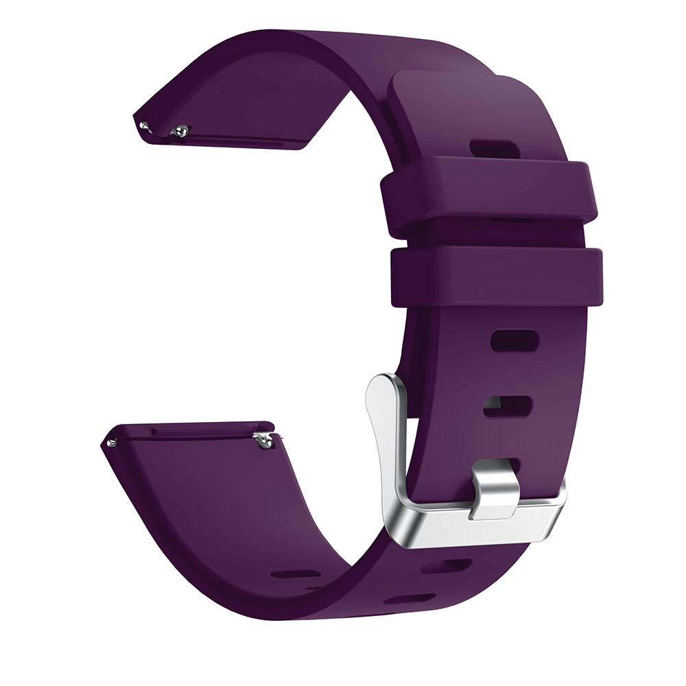 Силиконовые наручные Смарт-часы Браслет для Fitbit Versa ремешок часы Reverse Пряжка Замена для Fitbit Versa Lite ремешок