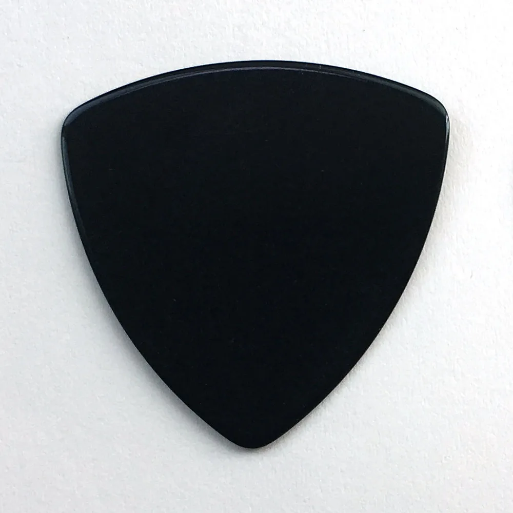 100 шт./лот Средний 0 71 мм целлюлоидные гитарные палочки одноцветные черные 2