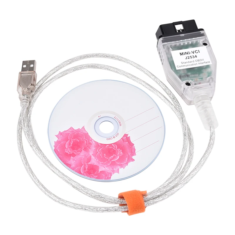 V14.30.023 Diagnostic Cable Win7 Win10 32/64bit Latest MINI VCI Interface For Toyota TIS OEM Software OBD2 | Автомобили и