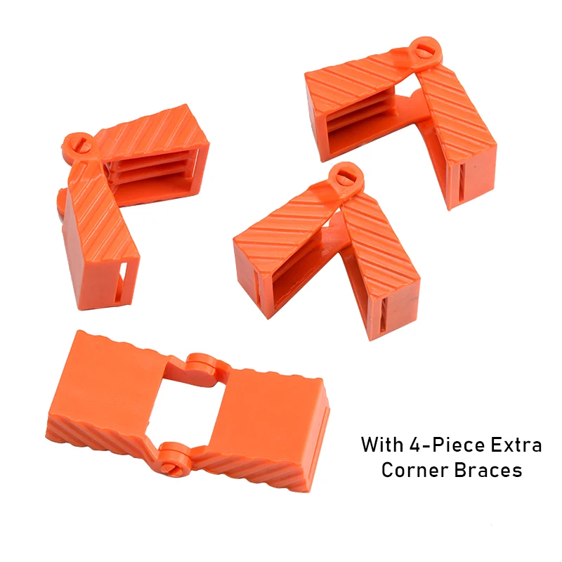 Band Clamp with Extra 4pcs Corner Jaws Woodworking Frame Strap Holder Irregular Shapes Angle Belt Clamps | Обустройство дома