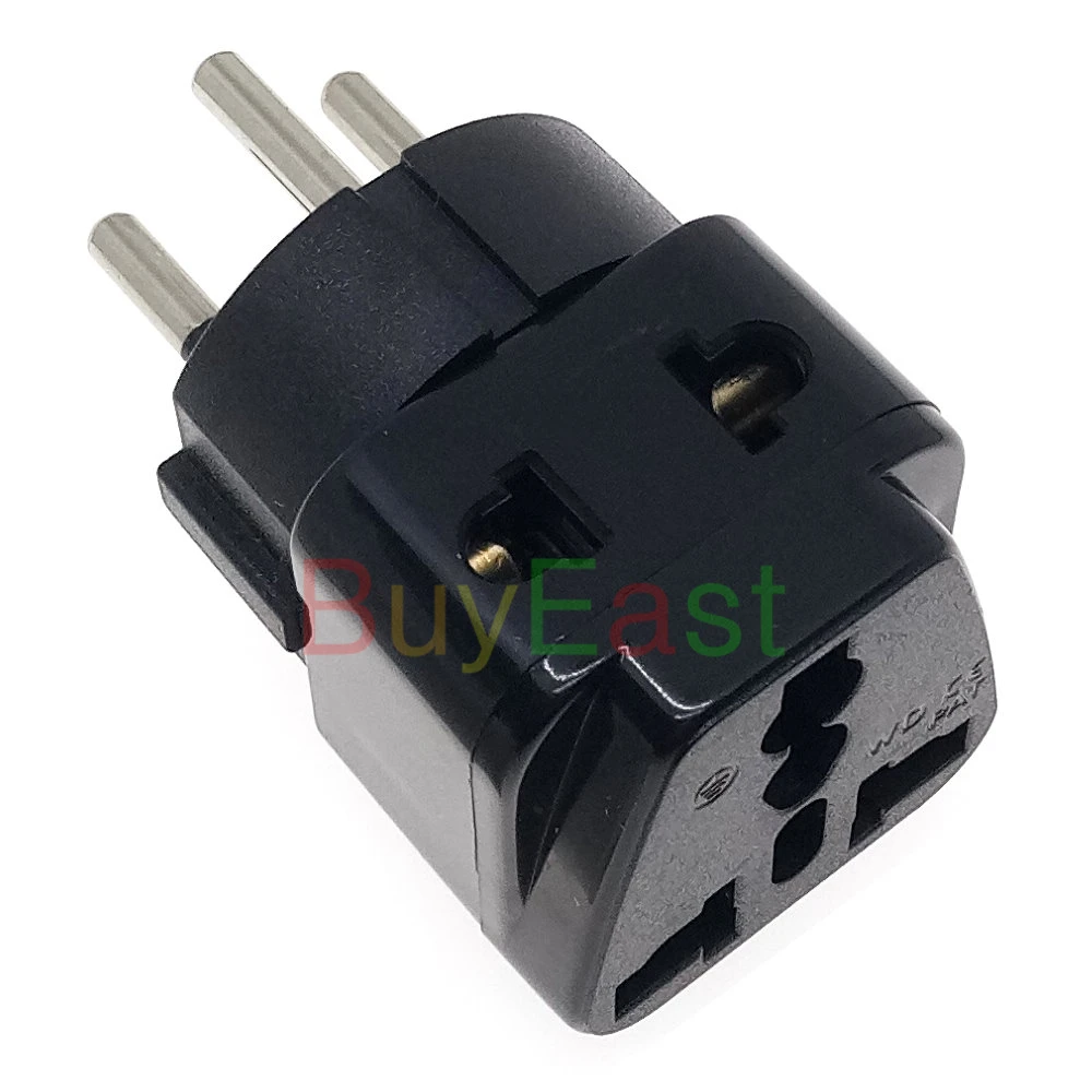 Адаптер для путешествий из Израиля Lot 5 2 ходовая розетка сменная вилка стандарта