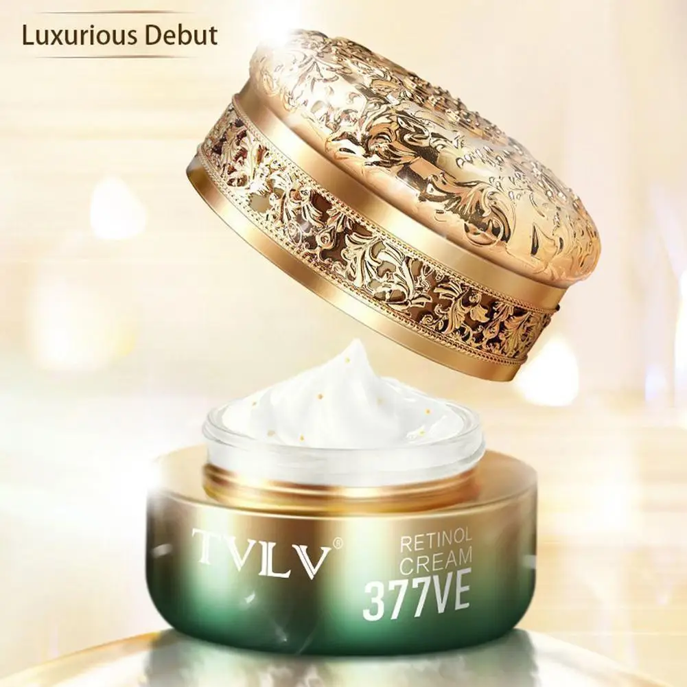 

50g 377 Retinol Anti-wrinkle Face Cream Moisturizing Whitening Shrink Pores Firming Skin Day Cream For Face Skin Care T2z3