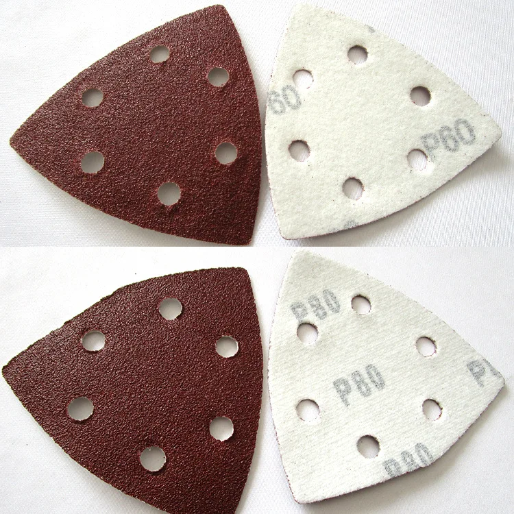 5 шт. треугольная машина выделенная Флокирование треугольник красный песок