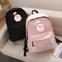 2019 cute cartoon pig women backpack high quality youth backpacks for teenage girls female school shoulder bag backpack mochila