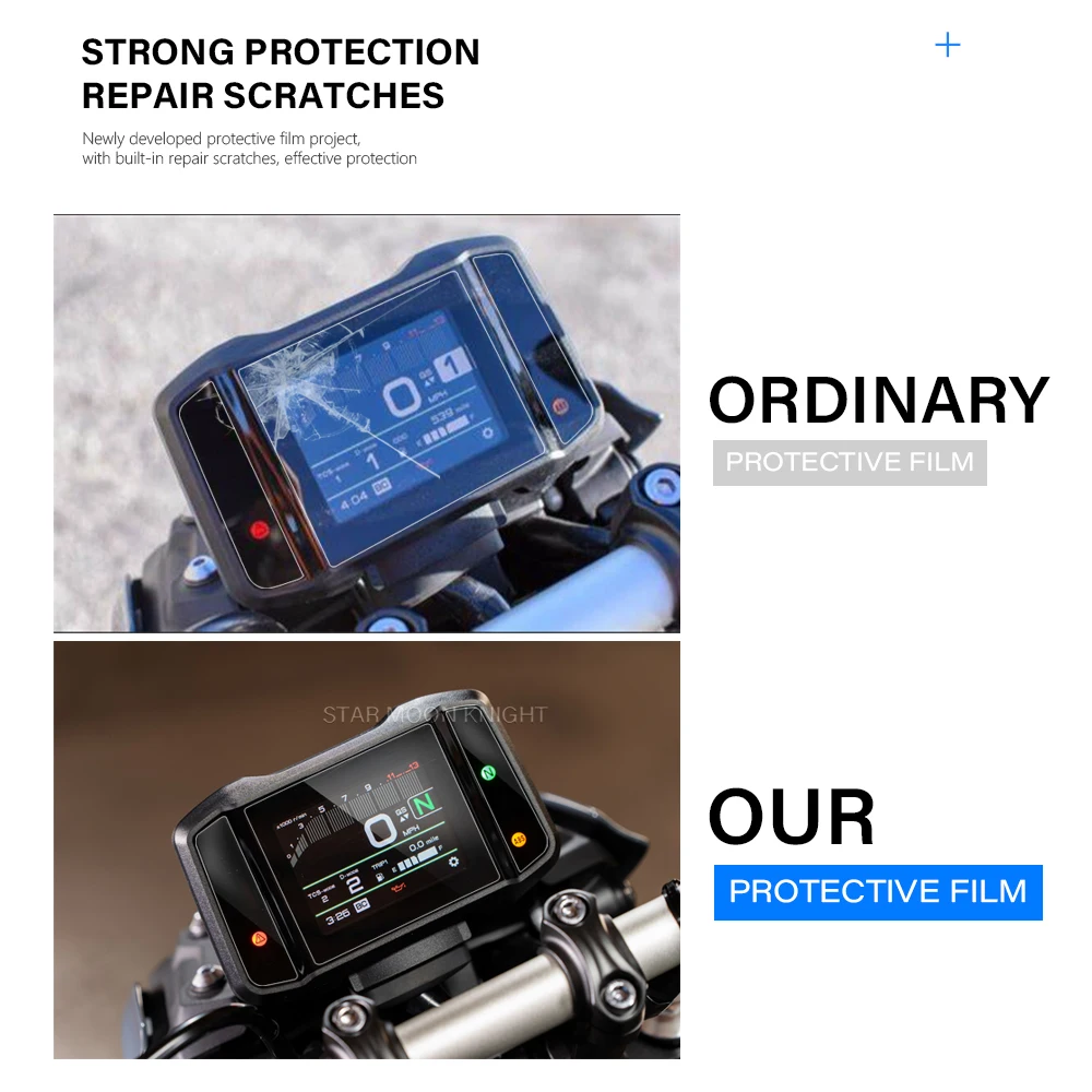 Защита экрана для мотоцикла наклейка пленка приборной панели Yamaha MT-09 MT09 MT FZ-09 FZ09