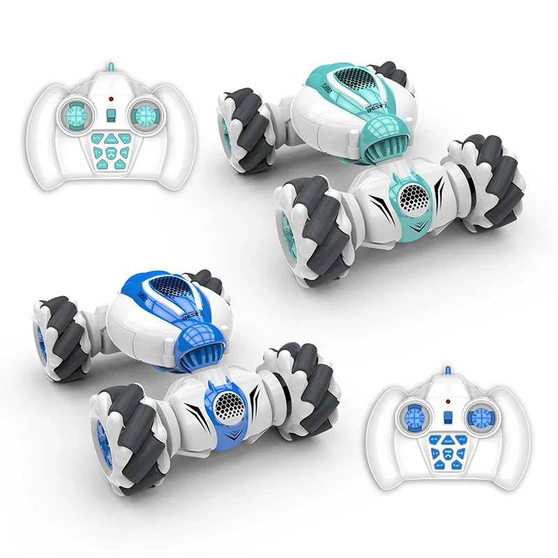 Coche acrob&aacute;tico teledirigido RC 4WD 1/16, coche todoterreno de inducci&oacute;n de gestos, volteo de 360 grados, veh&iacute;culo de conducci&oacute;n con Control remoto, juguete VS D876-5