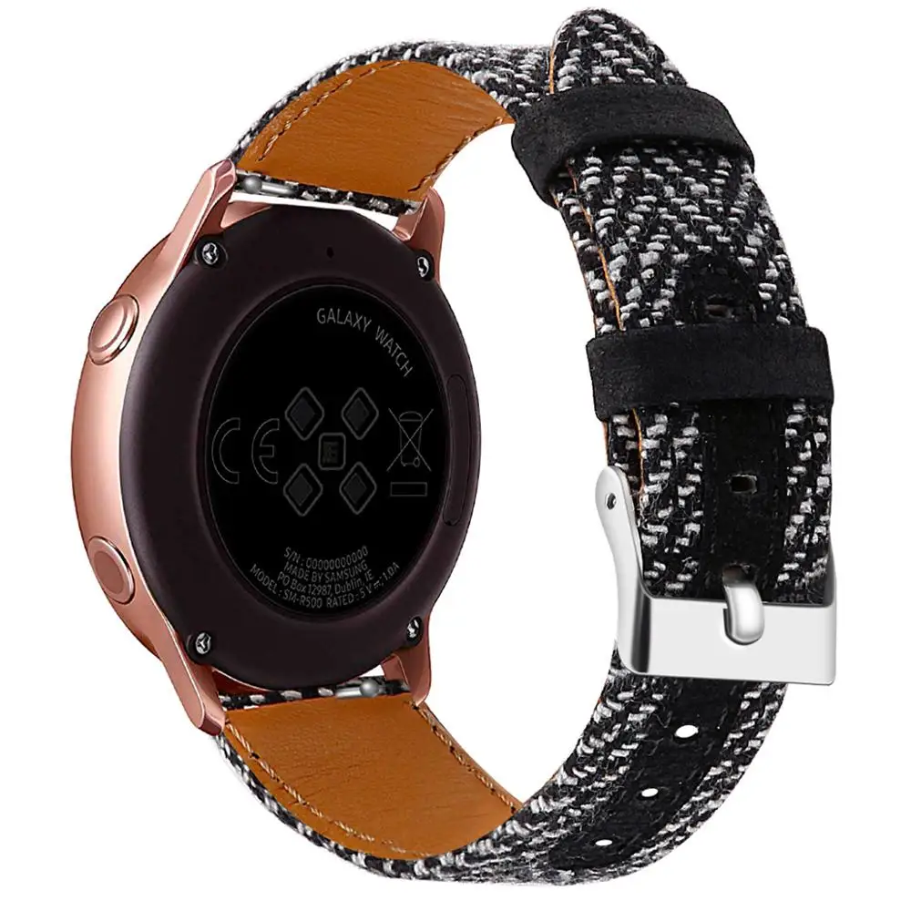 20 мм 22 Металлические Ремешки для наручных часов Huawei Watch GT браслет Samsung Galaxy 46 Gear S3