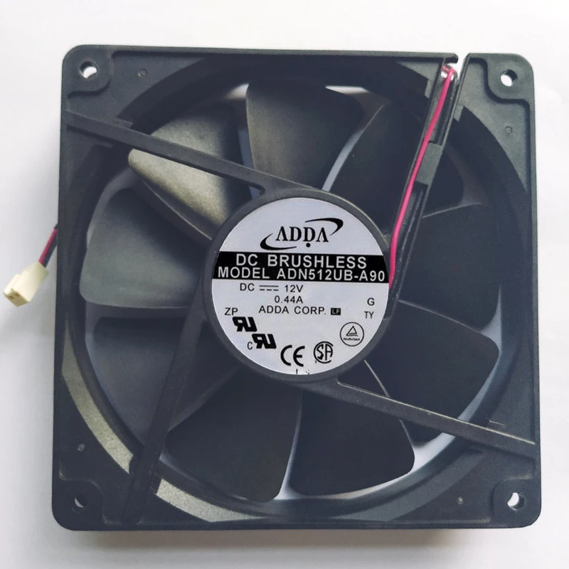 Для ADDA ADN512UB A90 DC 12V 0.44A 13525 13 5 cm вентилятор охлаждения шасси с двумя