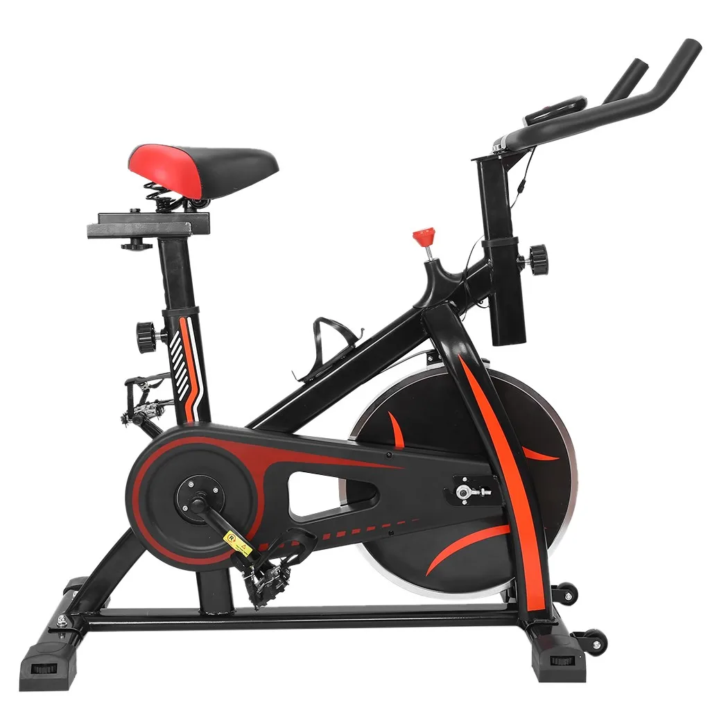 

Indoor Cycling Exercise Bikes Stationary Bike with Belt Drive LCD Display for Home Cardio Workout Training Comfortable Seat