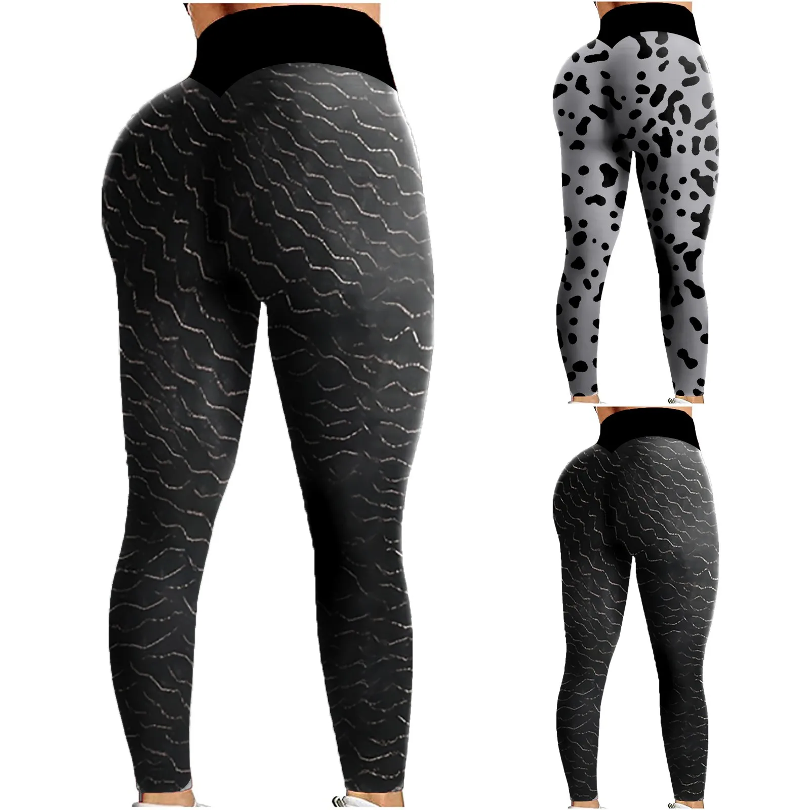 

High waist tights Sport Leggings Lift Hip Hip Polka Dot Yoga Pants Absorbent And Breathable Tight Fitness Running Yoga Pants Gym