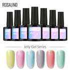 Гель-лак ROSALIND для наращивания светодиодный гтей, 10 мл