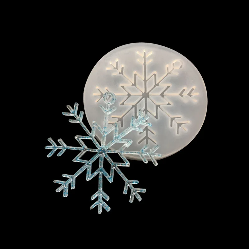 Ювелирные изделия из эпоксидной смолы в форме снежинки|Инструменты и