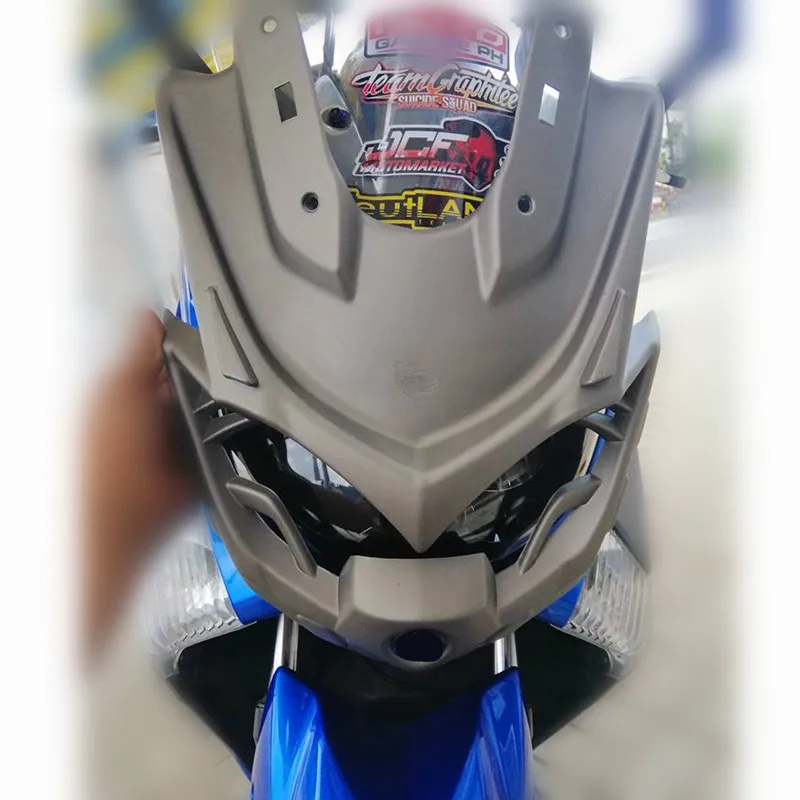 Modified Motorcycle nmax mask cover nmax155 front lamp mask cover cap panel shade for yamaha nmax155 nmax125