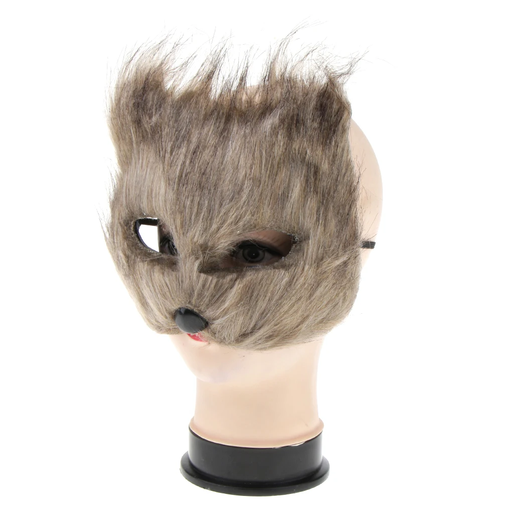 

Halloween Fox Mask Masquerade Mask Cosplay Party Costume Fancy Dress