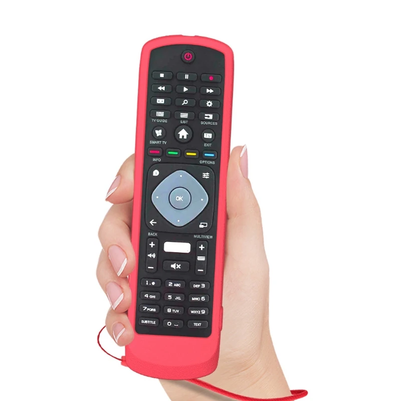 

Protective Silicone Case for NETFLIX HOF16H303GPD24 Remote Control Cover