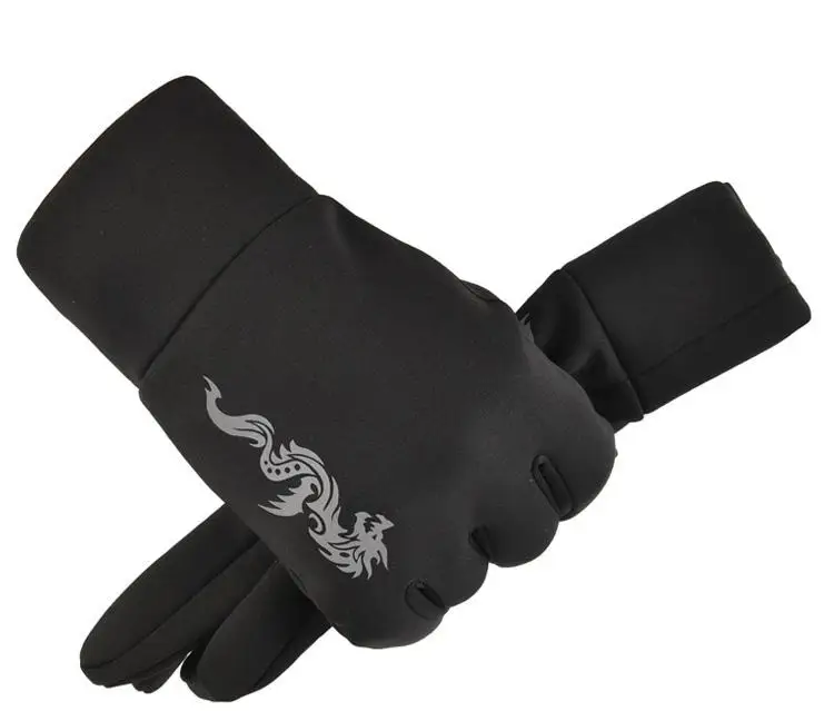 

Polar Fleece Touch Screen Gloves Winter Waterproof Warm Keeping Cold Proof Windproof Thickening Riding Outdoor Ski Gloves