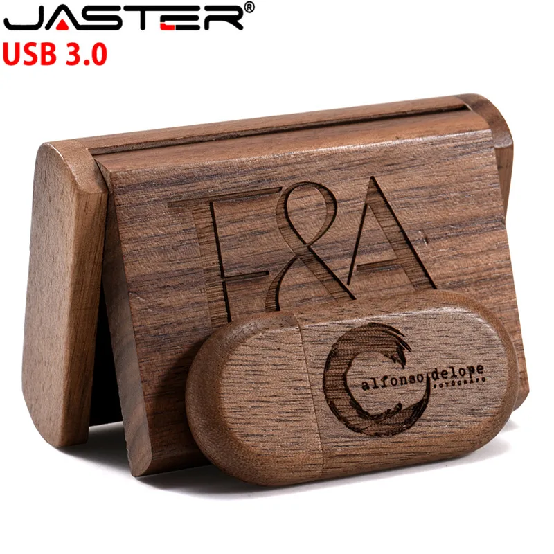 USB-флеш-накопитель JASTER деревянный с коробкой 4/16/32/3 0/128 ГБ | Компьютеры и офис