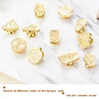 Тисненый 3D штамп для мороженого, восковая печать, Свадебный штамп неправильной формы, литературное хобби, конверт, печать, подарки ручной работы