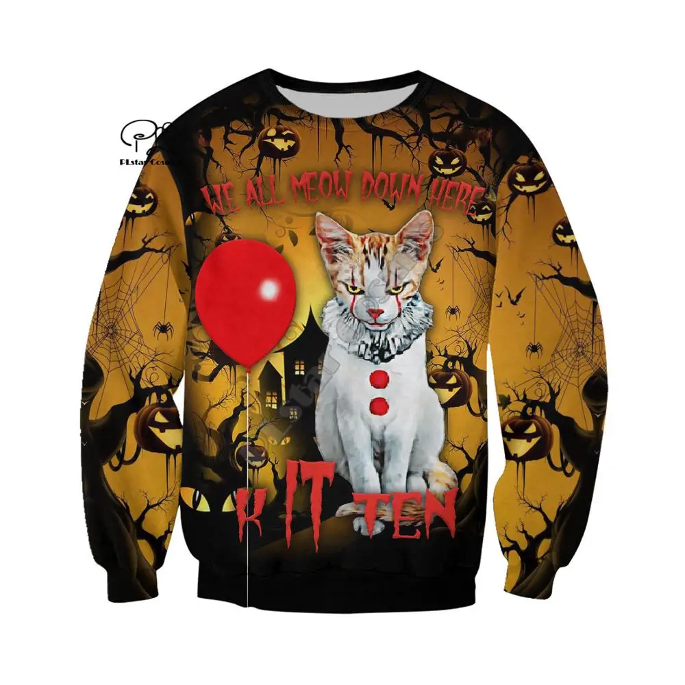 

PLstar Cosmos Hipster 3DPrint Winter Halloween Horror Art Unisex Harajuku Streetwear Funny Casual Hoodies/Sweatshirt/Jacket-a6
