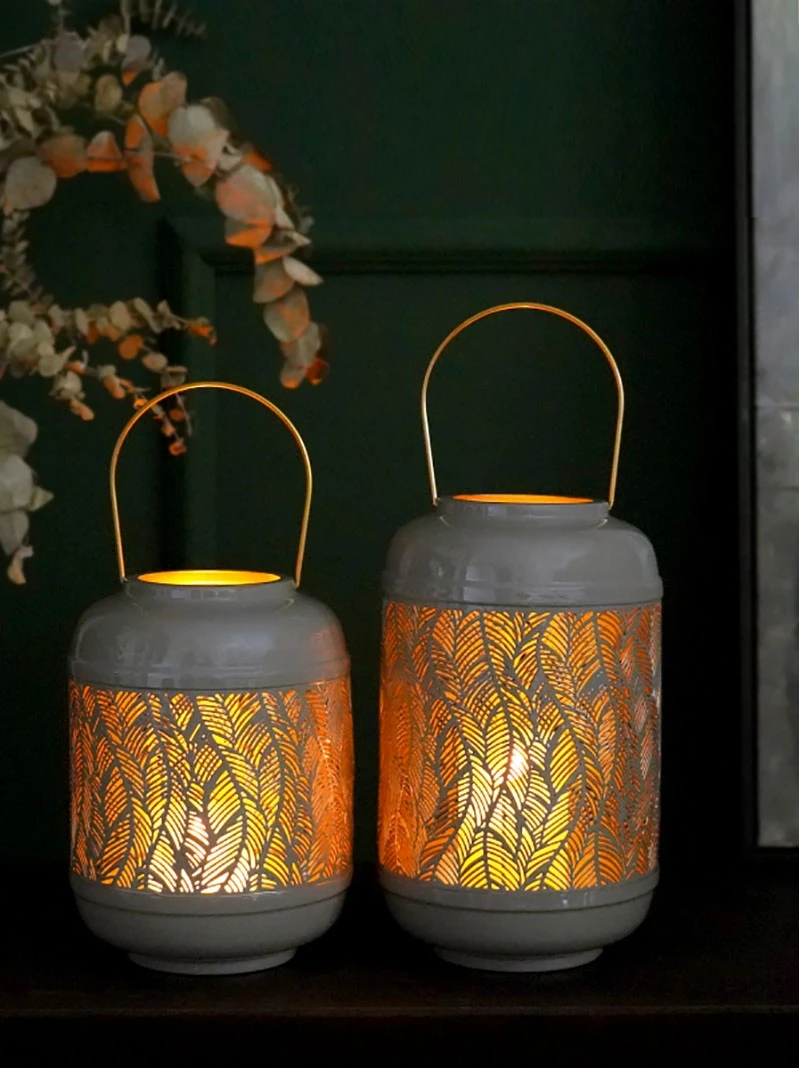 Металлические подсвечники BE50CD в стиле ретро большой переносной держатель для