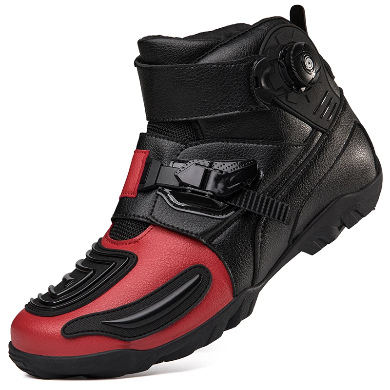 

New product motorcycle shoes, motorcycle shoes, riding equipment, wear-resistant toe design, cross-country bike speed flat sneak