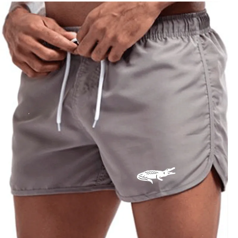 Новинка 2020 мужские шорты для спортзала спортивные бега спорта фитнеса пляжа