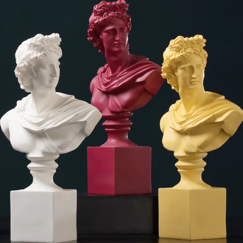 

Фигурка Аполлона из смолы, 37 см, X2801, высота статуи, бюста