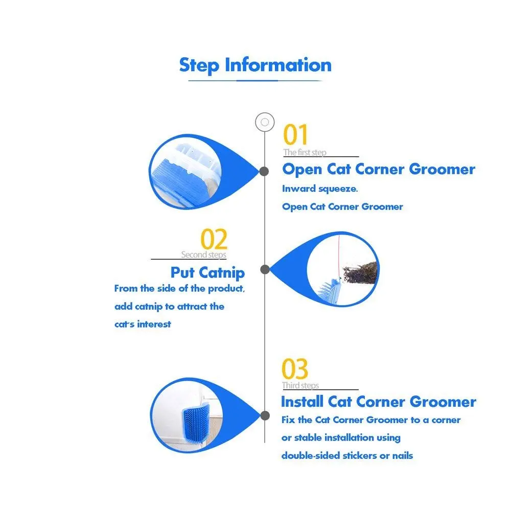 Разборная щетка для вычесывания шерсти и массажа домашних животных|Уход за
