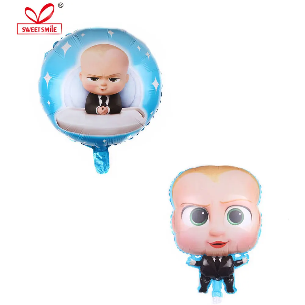 Детские воздушные шары из фольги Boss для взрослых подарки на день рождения