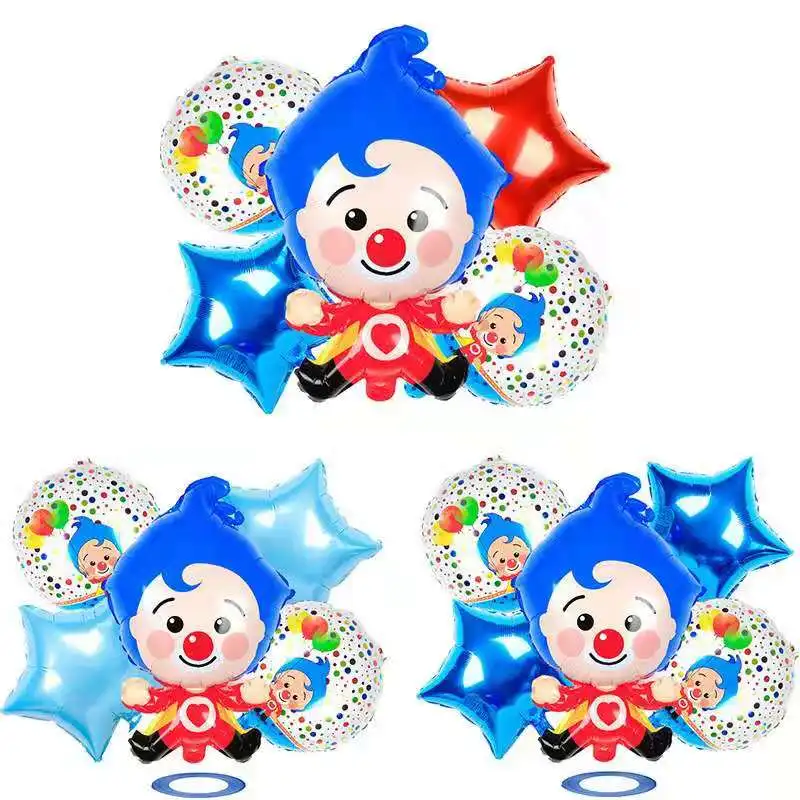 1pcCartoon клоун праздничные мероприятия макет Рождество вечерние украшения