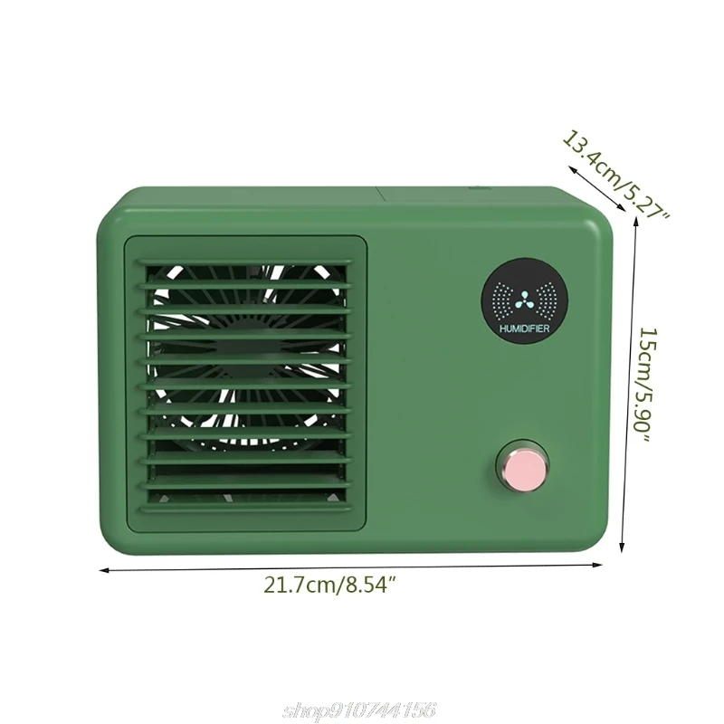 

Mini Movable Desktop Humidification Spray Fan Portable Smart Personal Cooling Tool for Summer Home Coolers M19 21 Dropship